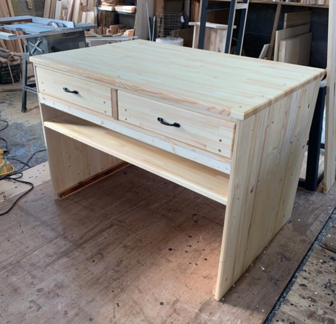 乐天商城 - 天然木 キッチン カウンター キッチンボード キャビネット 完成品 職人手作り 一点物 幅1200mm×奥行き800mm×高さ800mm ハンドメイド
