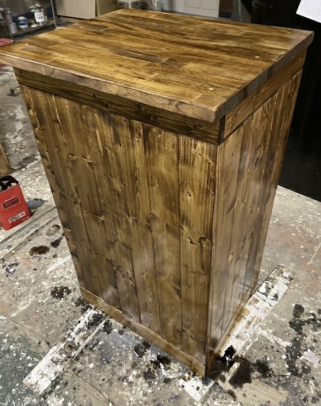 天然木 キッチンカウンター レジカウンター カフェカウンター 受付カウンター 職人手作り 一点物 幅65c..