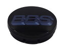 BBS純正 3D ホイール センターキャップ 4個セット ブラック/インディゴブルー 直径56mm 正規ドイツ輸入品 ハブカバー 58071068