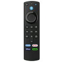 アマゾン ファイヤースティック Fire TV Stick - Alexa対応 音声認識 tvスティック リモコン 新型 L5B83G For Fire Stick Television 4K テレビ ユーチューブ リモコン プリセットAPPボタン付 4K Max/ Fire TV(第3世代)/ Fire TV Cube用