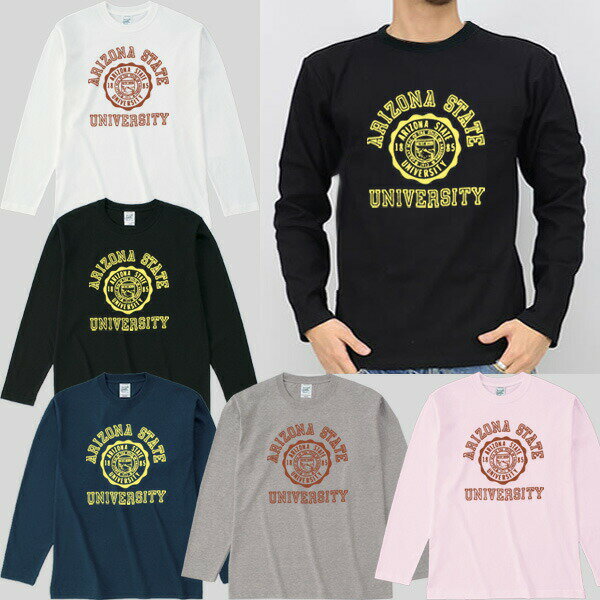 乐天商城 - メンズ　ロンT 長袖 Tシャツ【ロンTフェスタ対象】アートプリント 長袖Tシャツ【lstclg02】tシャツ /ダンス /カレッジ柄 ユニセックス LL XL アメカジ・きれい目・ストリート