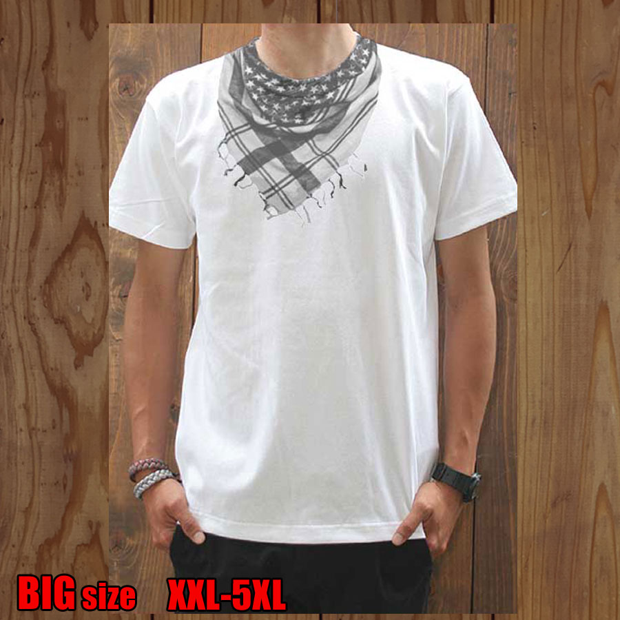 乐天商城 - 【大きいサイズ】【ビッグTシャツパラダイス・まとめ買割引・2p6600円税込】【Scearf/prd014big】半袖 Tシャツ s/s/楽天カード分割