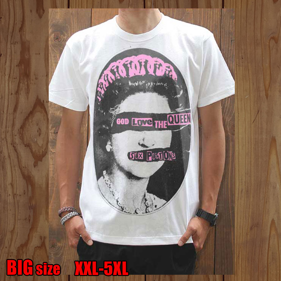 【大きいサイズ】【ビッグTシャツパラダイス まとめ買割引 2p6600円税込】【LoveTheQueen/prd018big】半袖 Tシャツ s/s/楽天カード分割