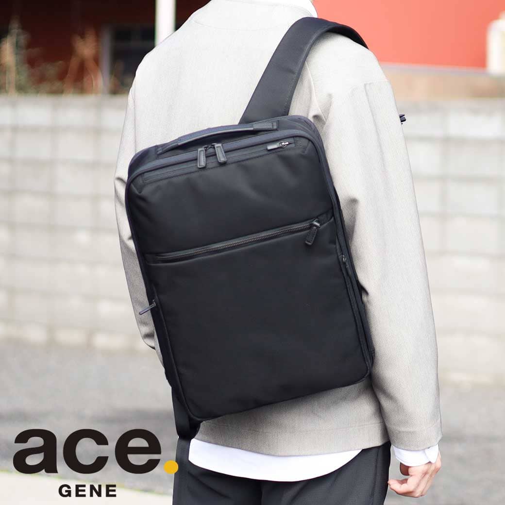 Rakuten - ace. GENE エース ジーン ガジェタブルCB2 ビジネスリュック メンズ 通年 ブラック ONEサイズ