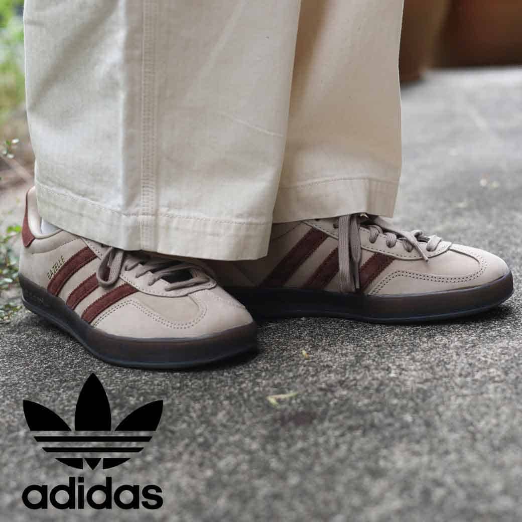 adidas アディダス adidas Gazelle Indoor ガゼル インドア ユニセックス Trace Khaki/Fox Brown/Cloud White (トレースカーキ/フォックスブラウン/クラウドホワイト) 23 23.5 24 24.5 25 26 26.5 27 27.5 28