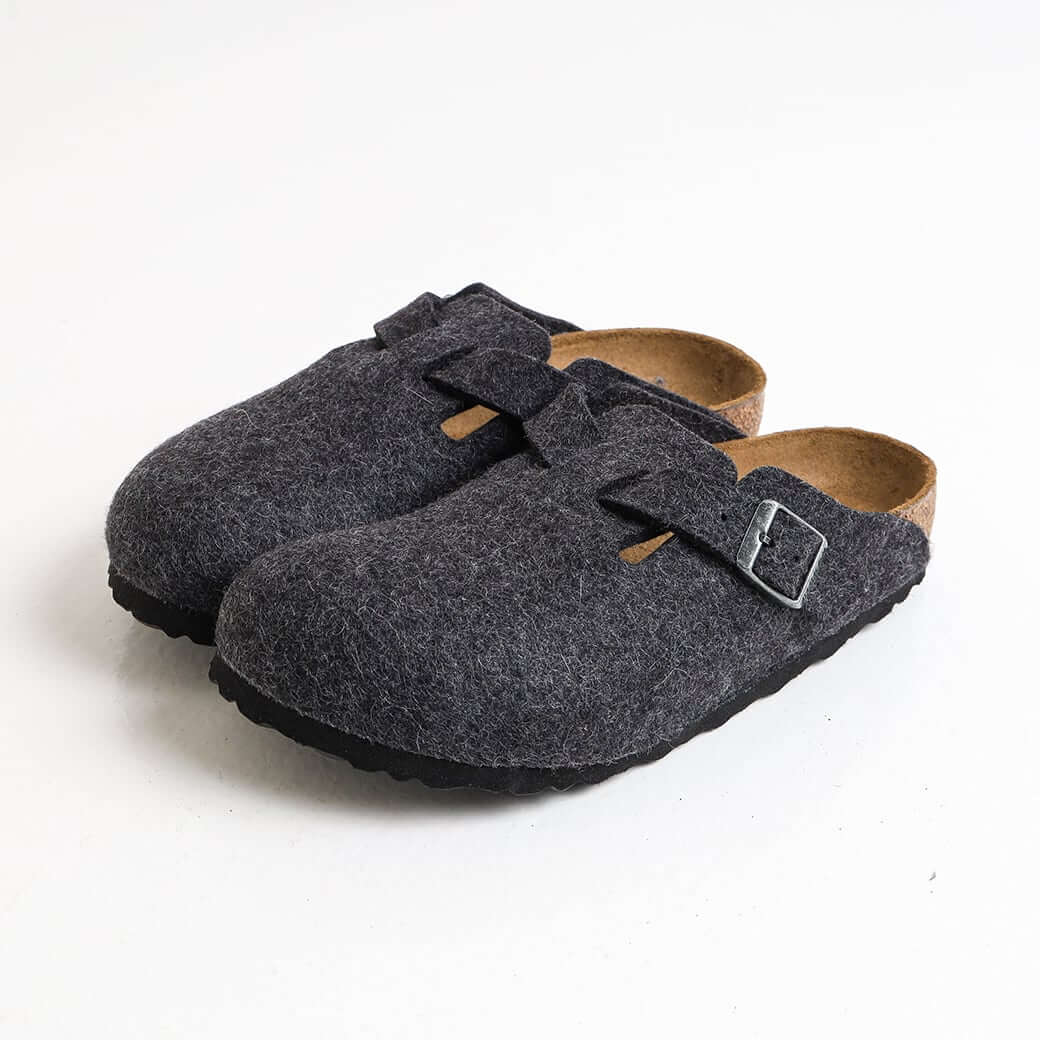 ӥ륱󥷥ȥå BIRKENSTOCK Boston wool felt ܥȥ ե ǥGC160373 롡2022ǯ ̵ ܡե꡼ BORN FREE