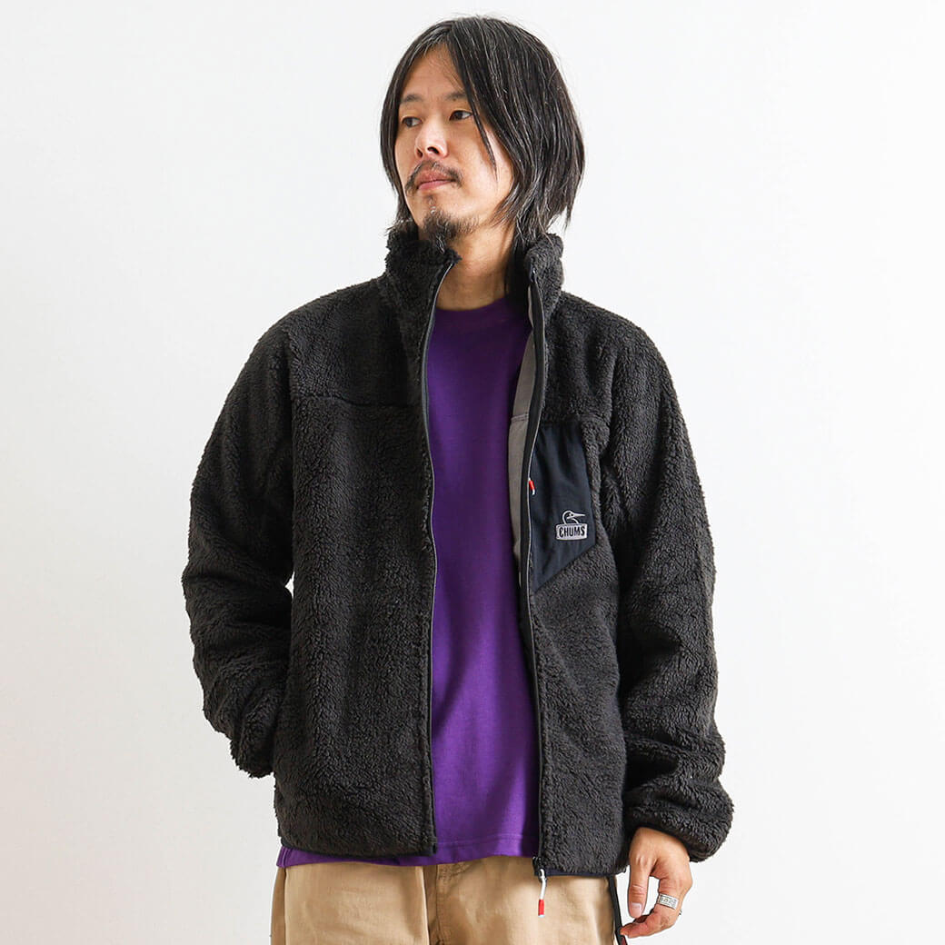 CHUMS チャムス ボンディングフリース ジャケット Bonding Fleece Jacket CH04-1277 メンズ