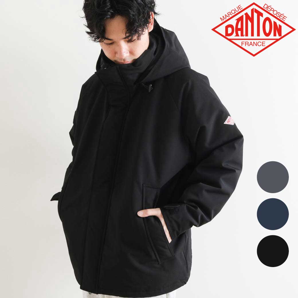 ダントン　ダウン　ブラック 新品 Dantonダントン インナーダウン ジャケット ブラック
