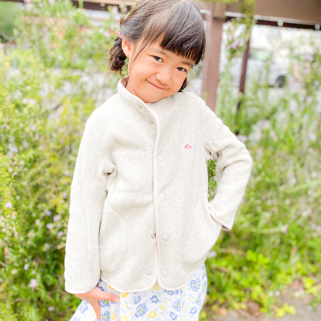 ダントン DANTON キッズ フリースジャケット KIDS FLEECE JACKET JD-8103 ボーンフリー BORN FREE