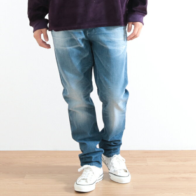 デンハム ジーンズ メンズ DENHAM（デンハム）OSAKA PANT GRSKB ルーズフィット CANDIANI DENIM カンディアーニデニム GOLDEN RIVET SKELETON BLUE ゴールデンリベットスケルトンブルー メンズ ジーンズ 送料無料 ボーンフリー BORN FREE