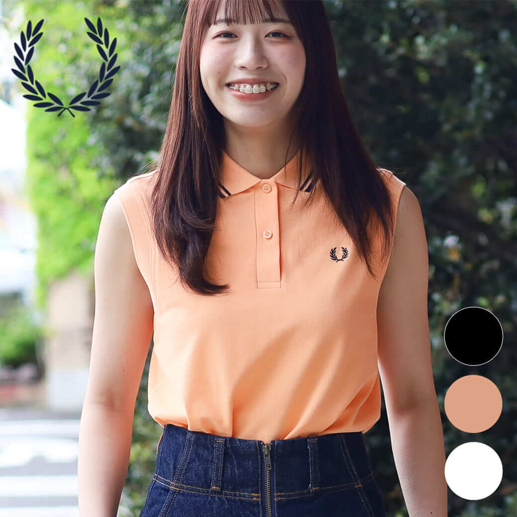 Rakuten - FRED PERRY フレッドペリー The Fred Perry Shirt Z14 350 コットン 10サイズ SNOW WHITE PEACH BLACK