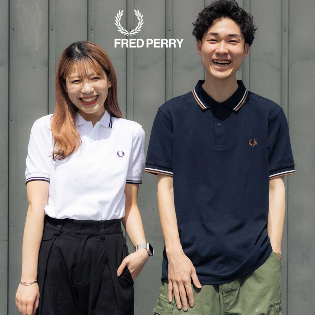 フレッドペリー レディース 服 ポロシャツ フレッドペリー FRED PERRY ポロシャツ Twin Tipped Shirt M3600　メンズ レディース トップス ポロ 半袖 ワンポイント 月桂樹 カジュアル キレイ 送料無料