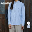 Gymphlex ジムフレックス オックスフォード 長袖 ボタンダウンシャツ OXFORD B.D. SHIRT L/S GY-B0197SOX ボーンフリー BORN FREE