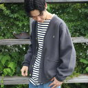 Gymphlex ジムフレックス T/C フリーシー Vネック スウェット カーディガン T/C FLEECY V-NECK SWEAT CARDIGAN GY-C0295TCF ボーンフリー BORN FREE