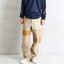 ジョンブル Johnbull パッチワークチノトラウザー Patchwork Cino Trouser x1009 メンズ チノ　トラウザーパンツ ボトムス 送料無料 ボーンフリー BORN FREE