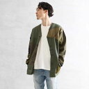 リベア バイ ジョンブル rebear by Johnbull パッチワークジャケット Patchwork Jacket X2021 メンズ アウター 送料無料 ボーンフリー BORN FREE