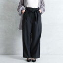 ジョンブル JOHNBULL ベルテッドタックパンツ Belted tuck pants zp249 レディース ボトムス イージーパンツ 春夏 ベルト付 ボーンフリー BORN FREE(4)