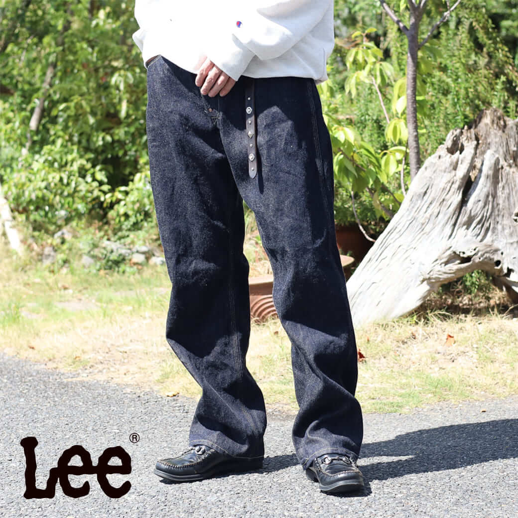 Lee リー 101周年記念特別モデル アイコニック カウボーイパンツ ANNIVERSARY 101 ICONIC COWBOY PANTS メンズ 秋冬 綿 インディゴブルー(189) S M L XLサイズ