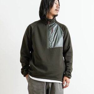 NANGA ナンガ コーデュラフリースハーフジップトップス CORDURA FLEECE HALF ZIP TOPS N1CI