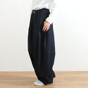 HARVESTY ハーベスティ 10ozデニム サーカスパンツ A11801 10oz DENIM CIRCUS PANTS ワンウォッシュ（98） レディース メンズ デニム ワイドパンツ ボーンフリー BORN FREE