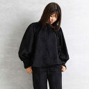 クレドナ CREDONA Piping jacquard blouse パイピングジャガードブラウス トップス　ブラウス　秋冬　刺繍　1421510792 レディース 送料無料 ボーンフリー BORN FREE