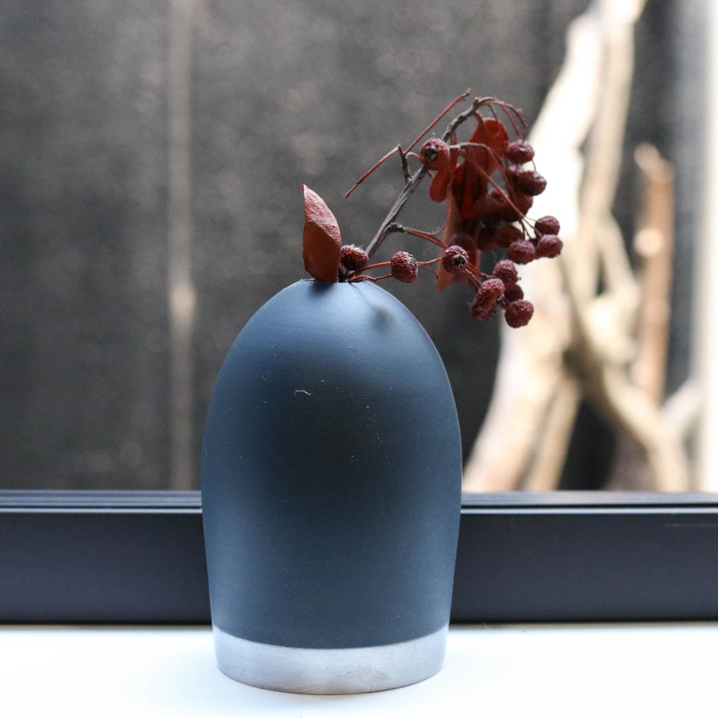 【11/27 9:59までP10倍】DETAIL INC. ディテール karin アルミベース ”マル/アイアンブルー” Alx Vase “Maru/Iro...