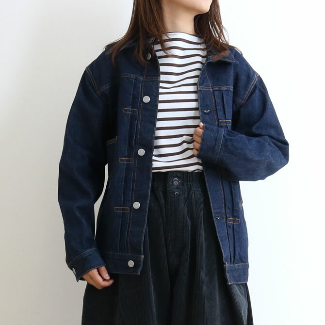 オーディナリーフィッツ ORDINARY FITS デニムジャケット DENIM JACKET 1ST ONE WASH OF-J013ow レディース ボーンフリー BORN FREE