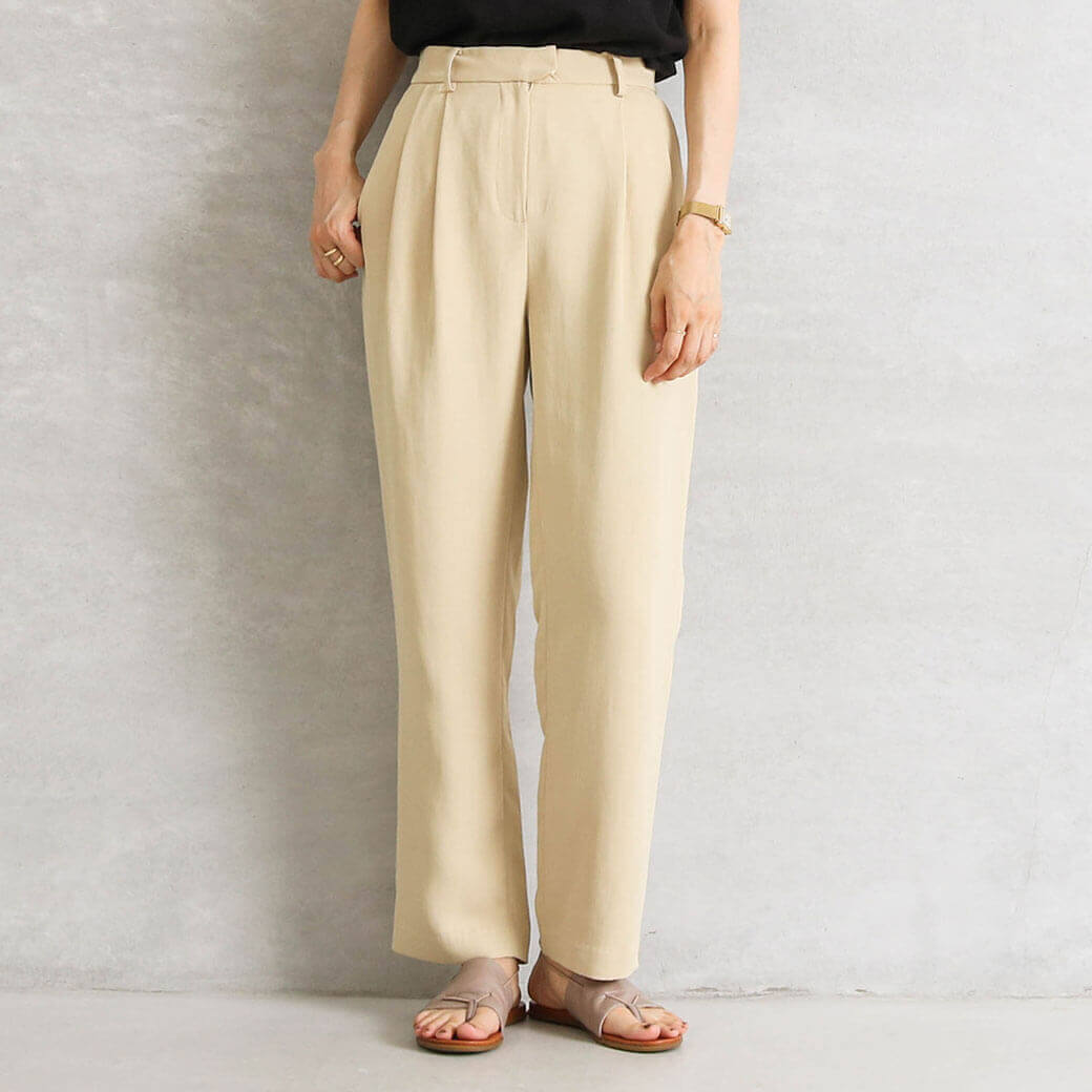 パンツ todayful tuck tapered trousers eight 楽天市場】todayful tuck taperedの通販