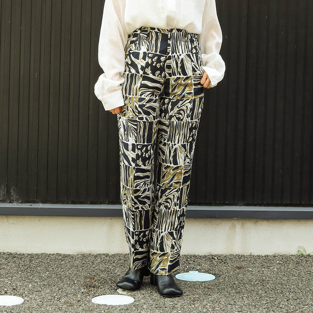 トゥデイフル TODAYFUL パッチワークパターントラウザーズ Patchwork Pattern Trousers 12120706 レディース ボトムス トラウザーズ パッチワーク ボーンフリー BORN FREE