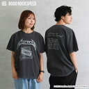 GOOD ROCK SPEED グッドロックスピード METALLICA NO LIFE 'TIL LEATHER T-SHIRT ユニセックス 春夏 コットン Charcoal M XL