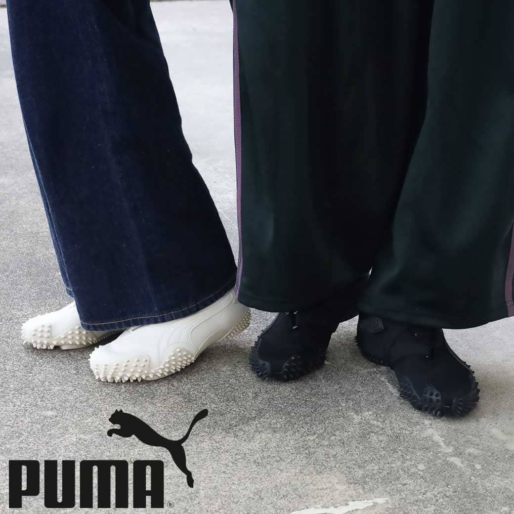 PUMA プーマ モストロ OG プライムスニーカー ユニセックス 通年 テキスタイル ラバー 合成繊維 Warm White-Alpine Snow PUMA Black-PUMA Black 23.0cm-27.5cm