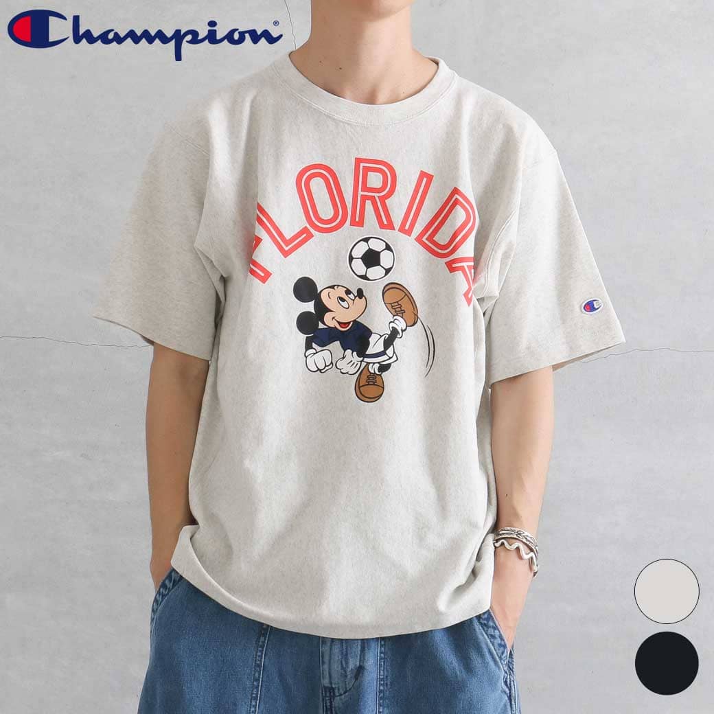 Champion チャンピオン リバースウィーブ(R) ショートスリーブTシャツ メンズ 春夏 綿  ...
