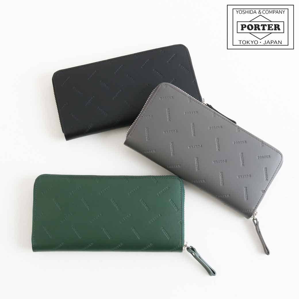 ポーター 革長財布 メンズ ポーター　PORTER　エンチェイスウォレット　PORTER ENCHASE WALLET 007-02283　ユニセックス　小物　長財布　レザー 送料無料 ボーンフリー BORN FREE