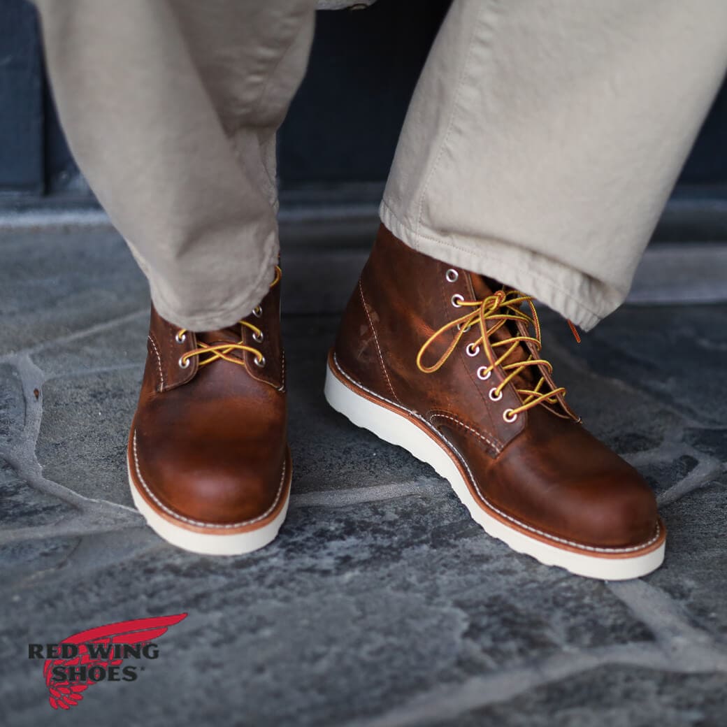 【2/4 20：00～2/10 9：59までP10倍】RED WING レッドウイング 6インチ クラシックラウンド メンズ 靴 シューズ レザー パッカー 8～9.5