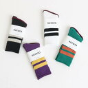 ROTOTO ロトト FINE PILE STRIPED CREW SOCKS レディース メンズ ユニセックス 小物 ソックス 靴下 ストライプ R1399 プレゼント ボーンフリー BORN FREE