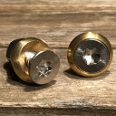 ステンレス&真鍮 TRXローゼット2セット ナンバーボルト盗難防止「ナ21」