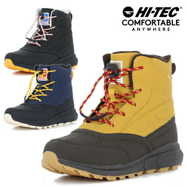 HI-TEC/ハイテック HT KID26W ルドルフMID WP 子供靴 キッズ ジュニア スノーシューズ スノーブーツ カジュアルブーツ ウインターブーツ 防水 防滑 あたたかい 軽量 あす楽対応_北海道 BOS 在庫一掃