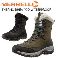 メレルレディース冬靴シューズMERRELTHERMORHEAMIDWATERPROOFサーモレアミッドウォータープルーフJ18914J18928ウインターシューズスノーシューズ防滑滑らない滑りにくいウインタースノーBOSあす楽対応_北海道