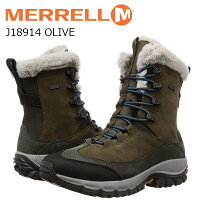 メレルレディース冬靴シューズMERRELTHERMORHEAMIDWATERPROOFサーモレアミッドウォータープルーフJ18914J18928ウインターシューズスノーシューズ防滑滑らない滑りにくいウインタースノーBOSあす楽対応_北海道