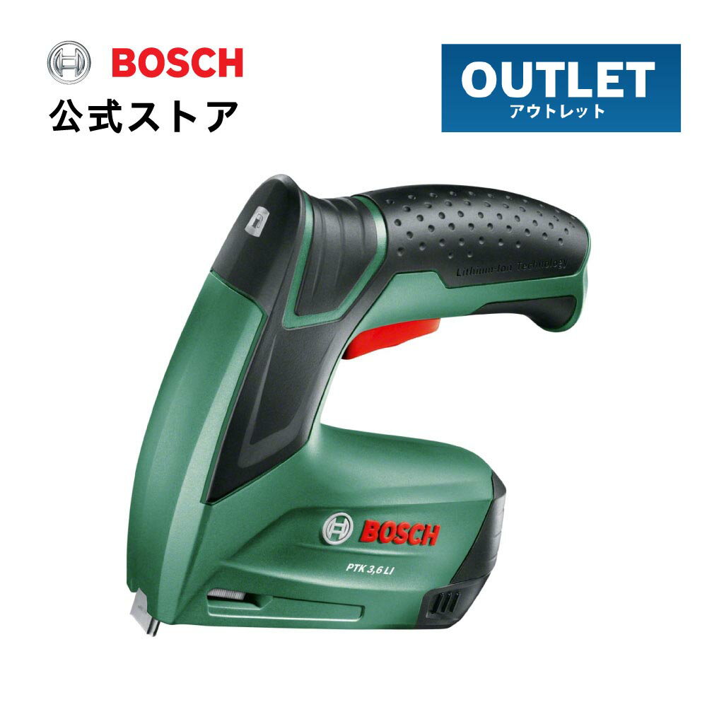 【アウトレット】【公式ストア】ボッシュ Bosch 3.6Vコードレスタッカー Micro-USB充電コード 100Vプラグなし 1個 11.4mmx8mmステープル1000本付き PTK3.6LIN-O