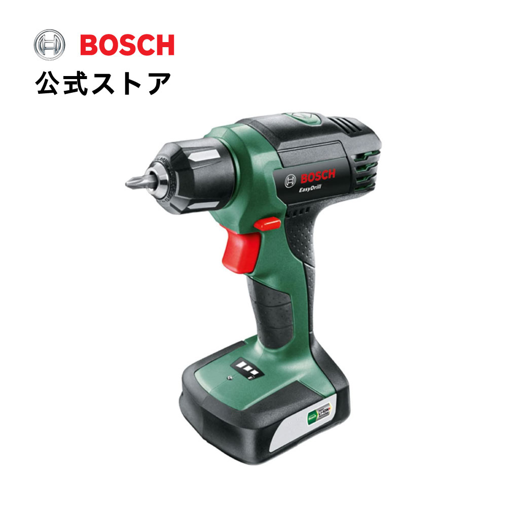 【公式ストア】ボッシュ(Bosch) 10.8Vコードレスドライバードリル 穴あけ 充電 バッテリー DIY 日曜大工 チャック ネジ締め 木ネジ 木材 電動ドライバー 電動工具 LEDライト (充電器付き) DRL1108