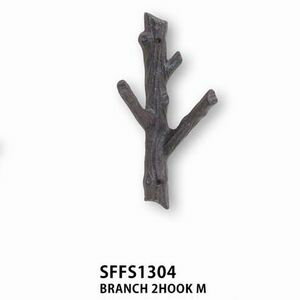【SFFS1304】□【CR3】BRANCH 2 HOOK M【フック 木型 壁掛け ハンキングフック インテリア】 クリスマス プレゼント