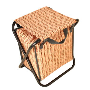 バカンス 折りたたみスツール&クーラーバッグセット パニエ SFVG1503 □□ AL4 SPICE スパイス バカンススツールバッグ PANIER ランチバッグ クーラー 保冷 バスケット風 簡易チェア 折りたたみイス ミニチェア通販格安セール情報 楽天 通販