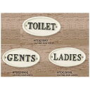 楽天スタイルライフboskyCASTING SIGN TOILET GENTS LADIES HTDG5080 HTDG5090 ◆◆ BL1 SPICE スパイス 看板 オブジェ ディスプレイ サインボード ボード サインプレート プレート ウォールデコ 男前インテリア 壁面装飾 （60）