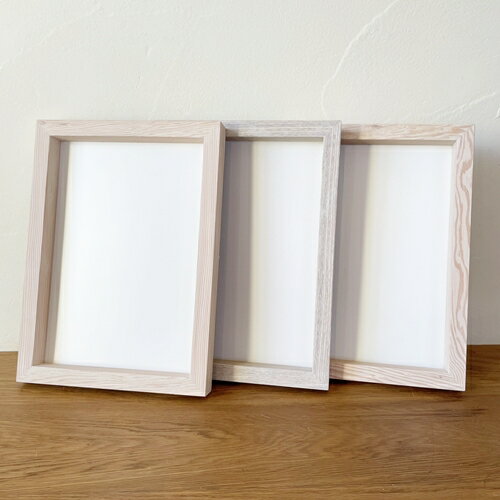 フォトフレーム A4サイズ ホワイト 無垢 BOFKA4-WH □□ bosky フレーム おしゃれ 日本製 木製 フォト シ..