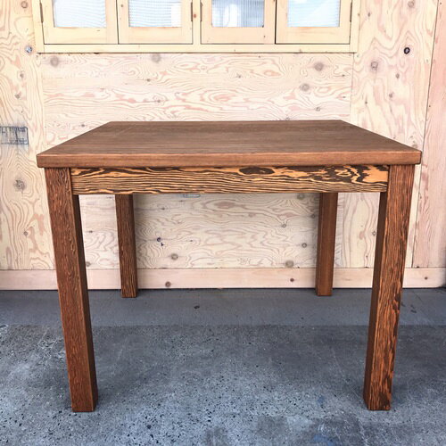 ダイニングテーブル ブラウン diningtable900-br □□ bosky 机 テーブル 食卓 ダイニング 角脚 角型 四角 茶色 茶 インテリア 国産 日本製 シンプル ナチュラル 北欧 職人手作り 新生活 お洒落 モダン [2]