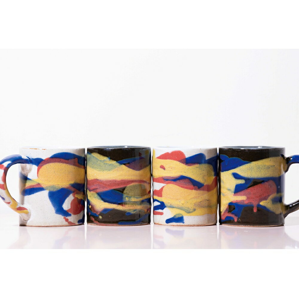 PAINTER MUG ペインターマグ AG-PT □□ CR2 ANGLE マグカップ マグ コップ カップ コーヒーカップ コーヒー 珈琲 紅茶 ティーカップ カフェ キッチン 食器 雑貨 陶器 うつわ ホワイト 白 ブラック 黒 カラフル （80）