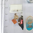 マグネット キー ストレージ (アイボリー) MAGNET KEY STORAGE (IVORY) 121-375IV □□ AL2 DULTON ダルトン キーフック 鍵掛け キーボックス キーホルダー キーストレージ 鍵置き 鍵 収納 カギ かぎ ケース カギ置き場 置き場 インテリア プレゼント 新商品 (60)