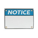 エナメル ノーティス サイン ブランク ENAMELED NOTICE SIGN BLANK サインプレート h20-0144bl □□ AR3 DULTON ダルトン ドア 壁付 店舗サイン インテリア 雑貨 DIY 新築 新居（60）