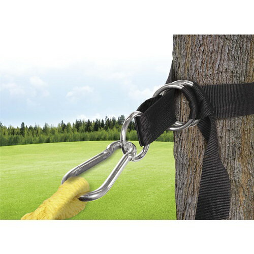 どこでも ハンモックベルト HAC2333 ◆◆ PR7 HAC ハック ハンモック ベルト カラビナ 調整 可能 固定 バンド 調整できる 屋内 屋外 アウトドア BBQ バーベキュー キャンプ 金具 取付 吊り下げ 太い 安全 ブランコ(60)